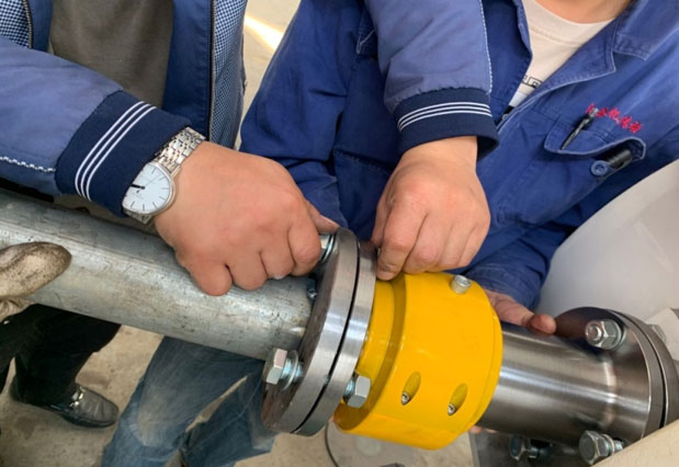 上上電纜公司現(xiàn)場安裝圖示